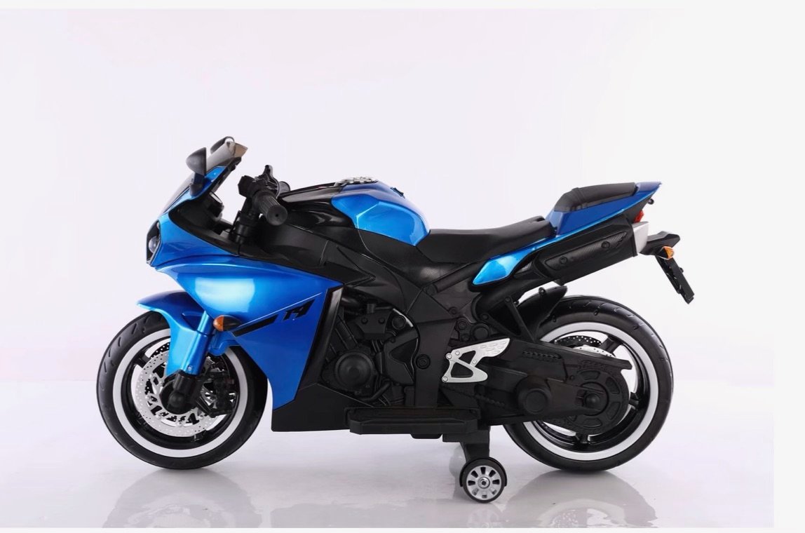 12 Volt Kids Sports Bike With Training Wheels